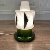 Opaline lamp "Scandinavian design 1950".