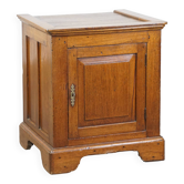 Antique English 1-door cabinet/side table from the mid/late 19th century