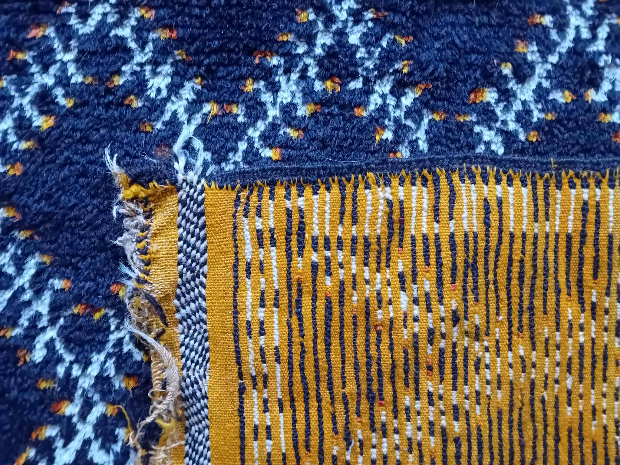 Handmade Berber Taznakht rug 140x109cm