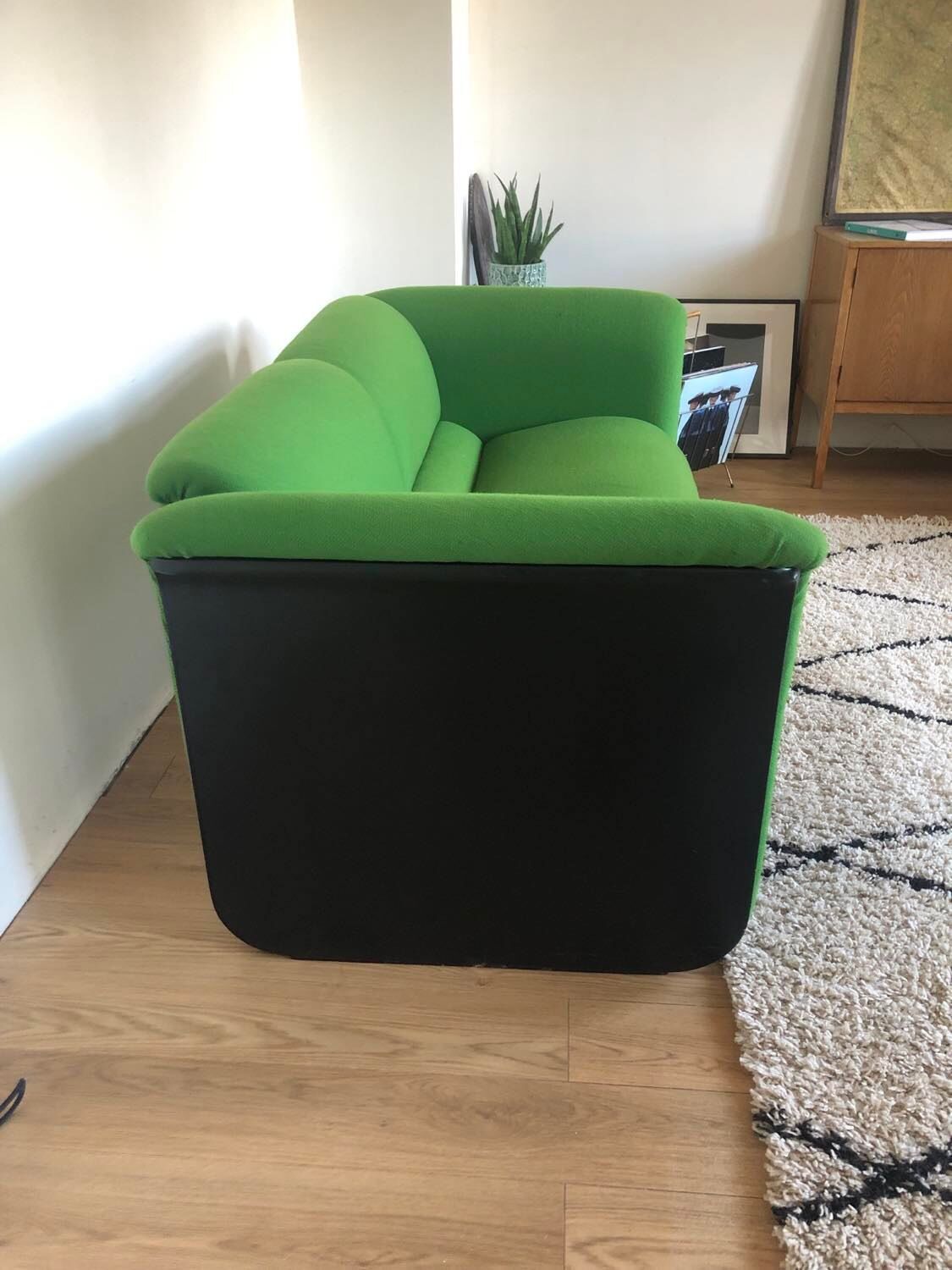 Set sofa two places and two armchairs Whilkhahn model 842/5 and 841/5 80s