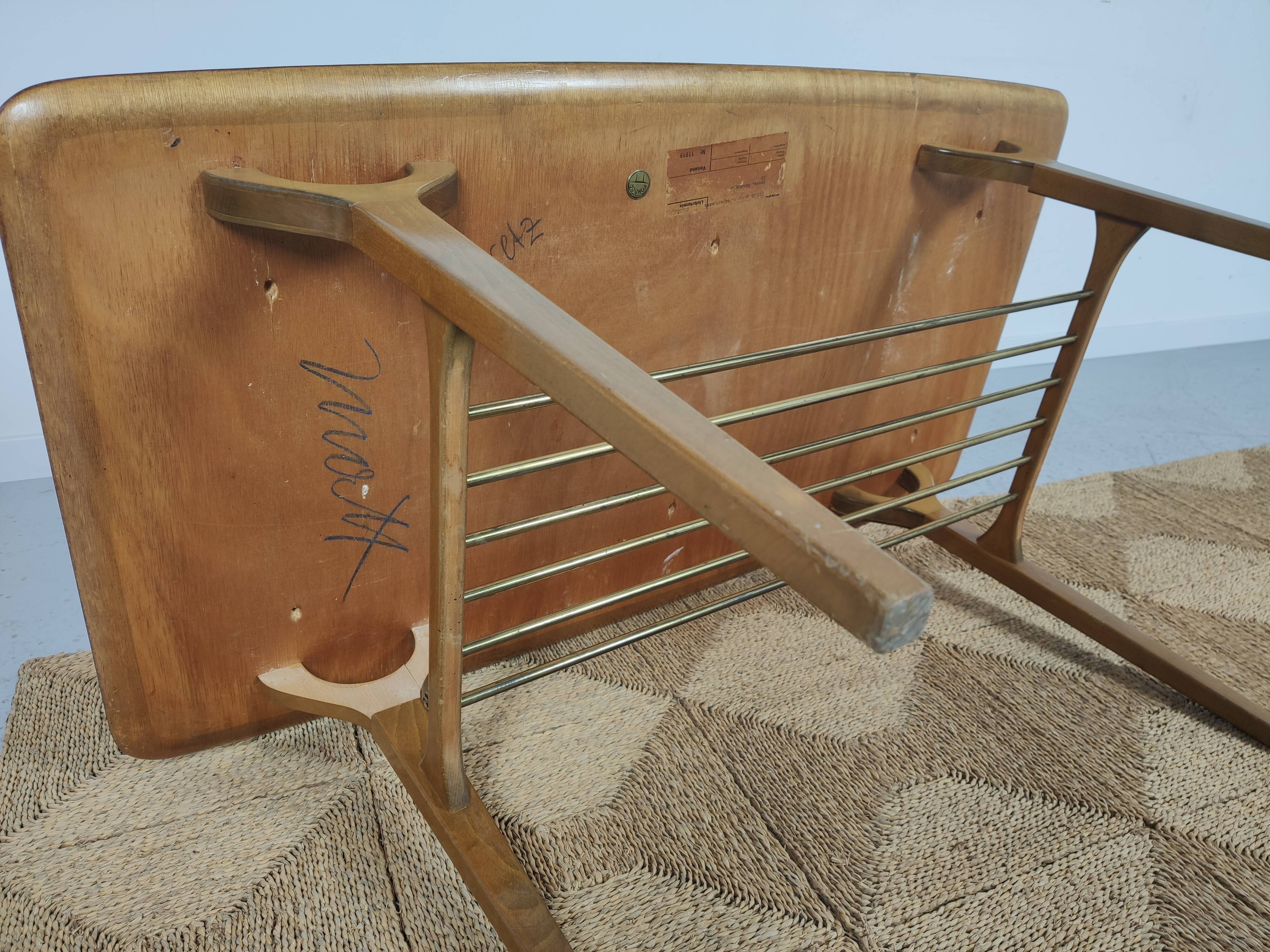 Scandinavian coffee table Kondor , 50s/60s