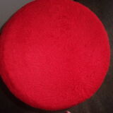 Red moumoutte seat stool 1970