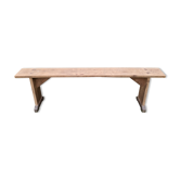 Ancien banc de ferme en chene