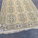 Tapis oriental en laine épaisse velours Sion or et vert 200x300
