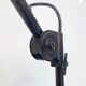 Industrial in height to be adjusted vintage clamp lamp from the 1970s