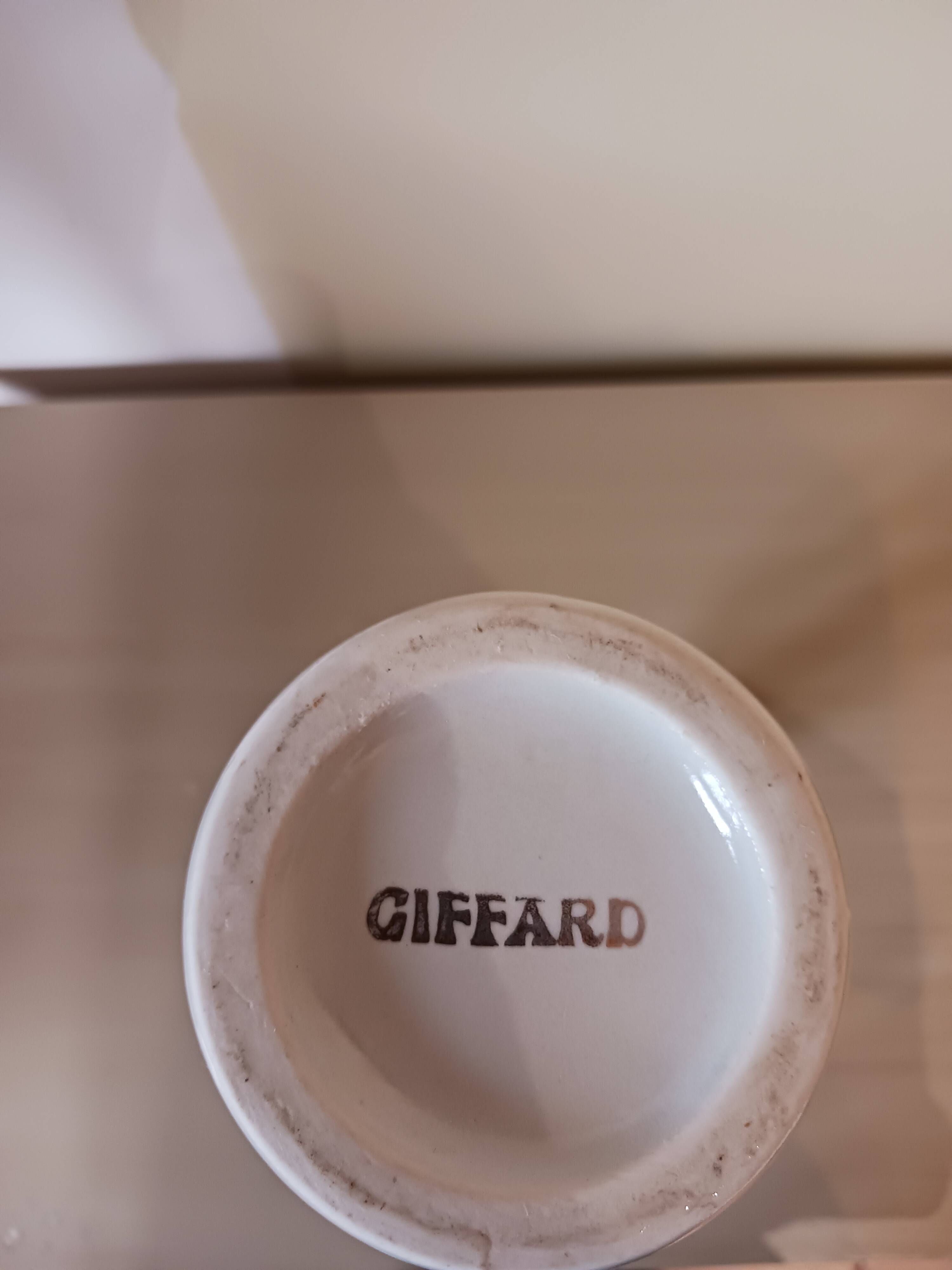 Vase vintage de la marque Giffard