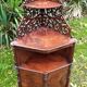 English mahogany neckline