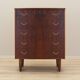 Commode en noyer, design danois, années 1970, production : Danemark