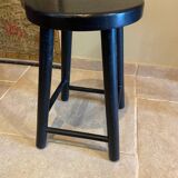 Old black stool