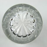 Bohemian crystal vase, Czechoslovakia