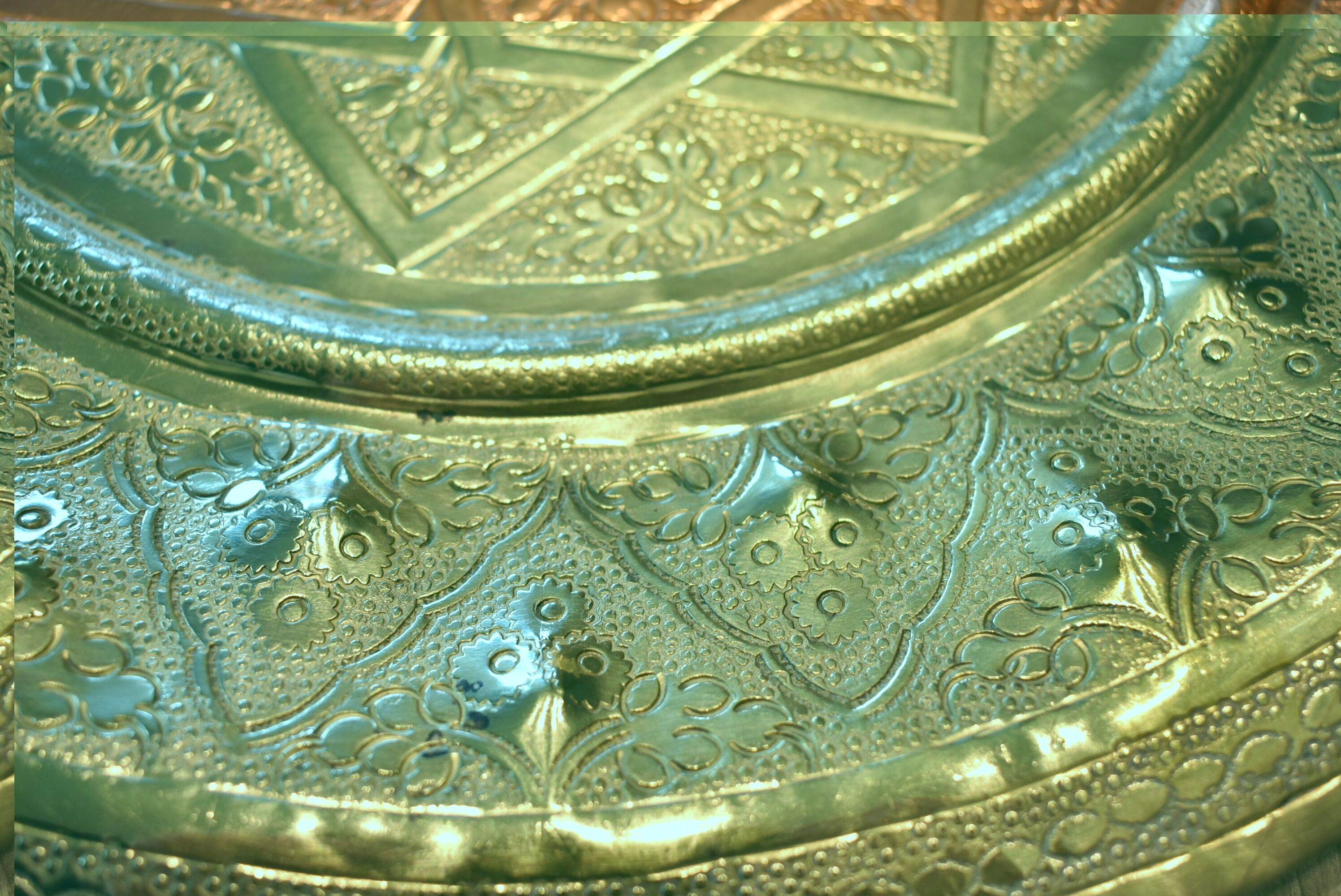 Vintage tray 50-60s tea / coffee set Morocco