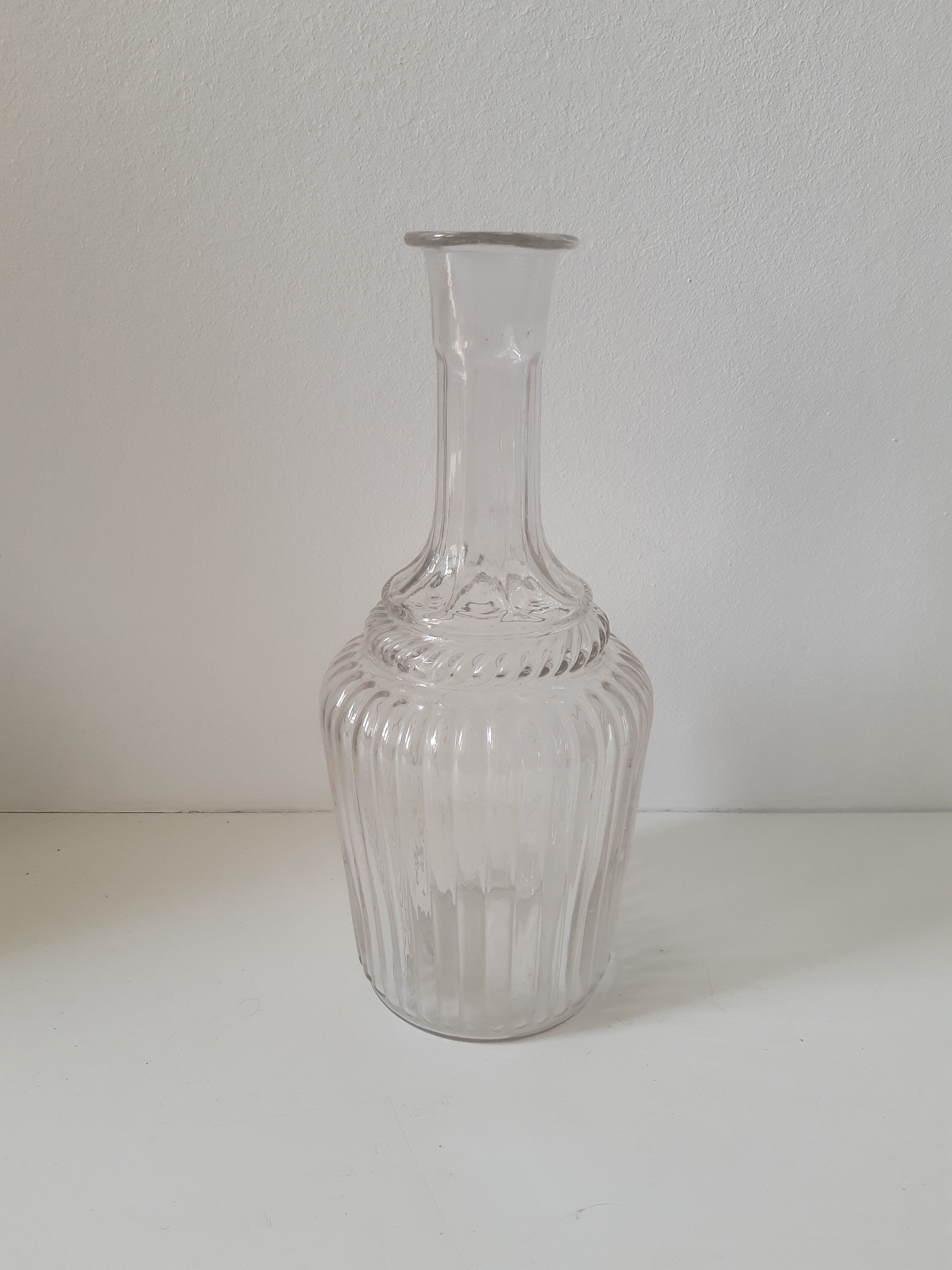 Vintage glass bottle