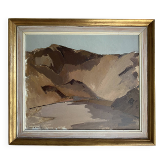 Vintage Oil on Canvas signed Gustav Adolf Johansson