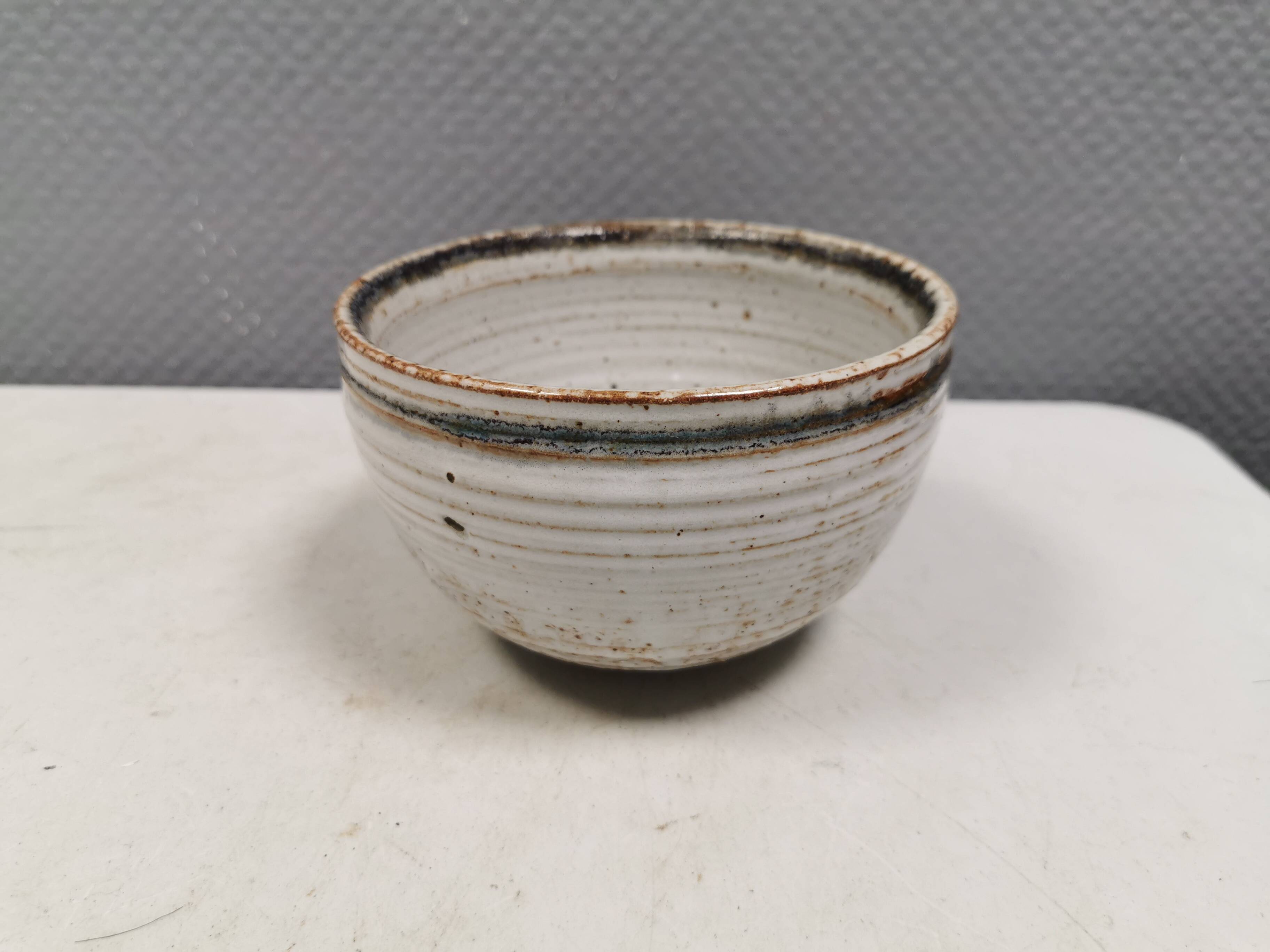 Ceramic bowl by Marie Hjorth, 1980s, Denmark.