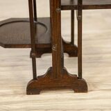 Late 20th Century Oak Flower Stand, 1950s