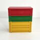 Cabinet multicolore modèle “4964” par Olaf Von Bohr pour Kartell, 1970
