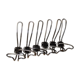 Pack of six hooks