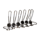 Pack of six hooks