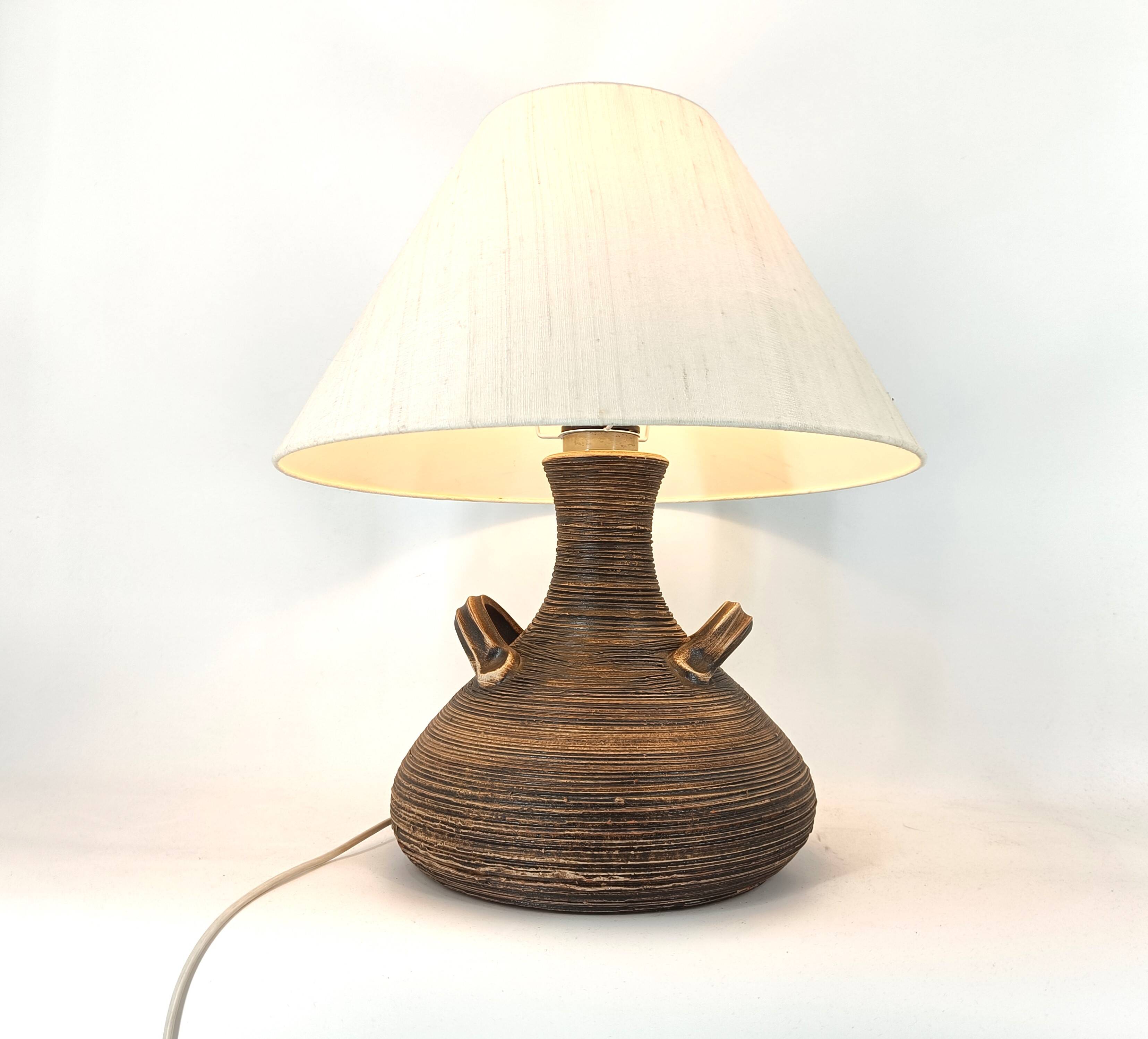 Ceramic table lamp, 1960s