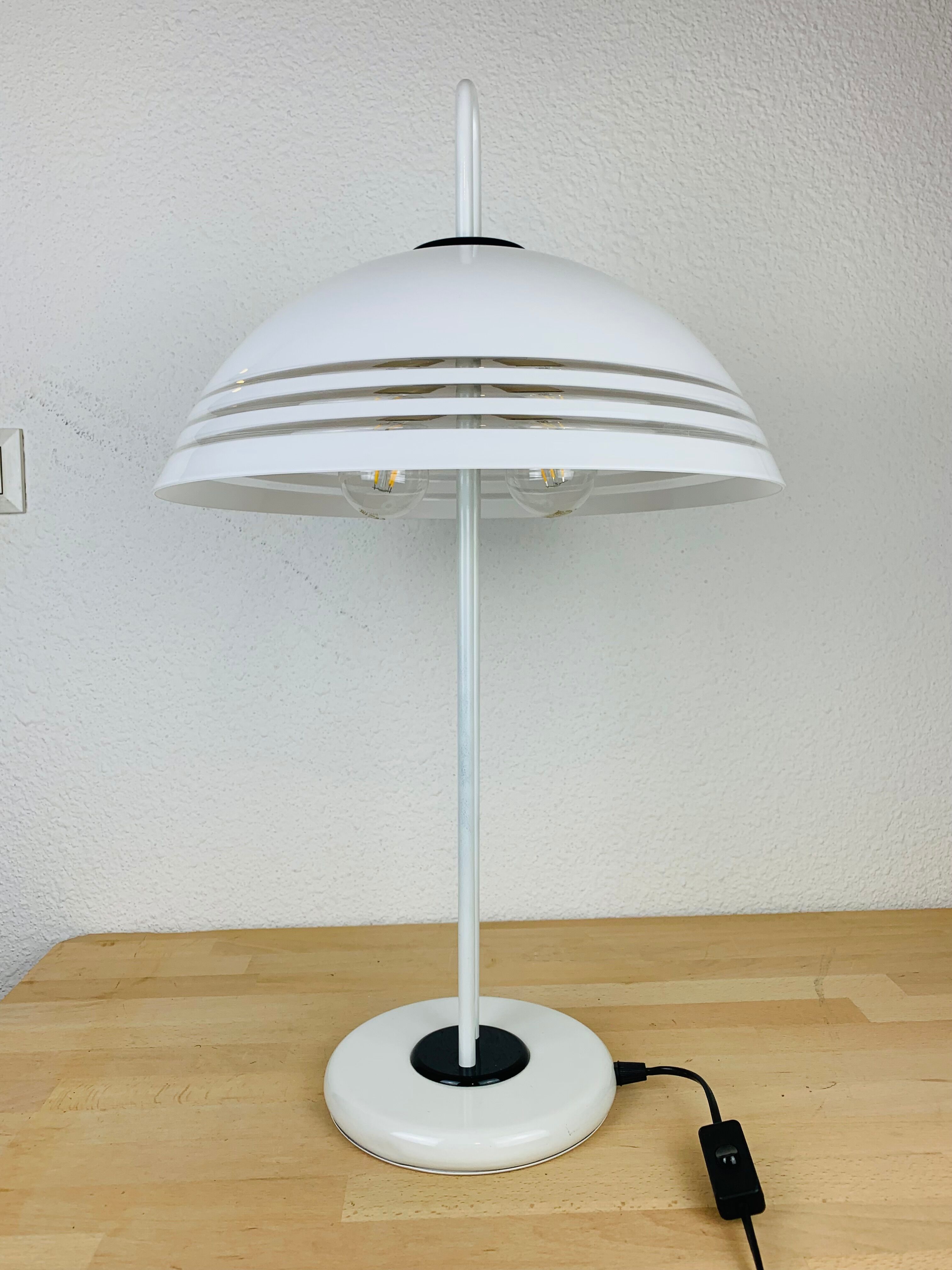 Mushroom lamp Wessel Herford 80s memphis