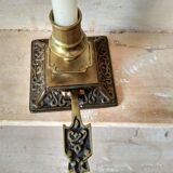 Pair of small Louis XV style gilt bronze wall sconces