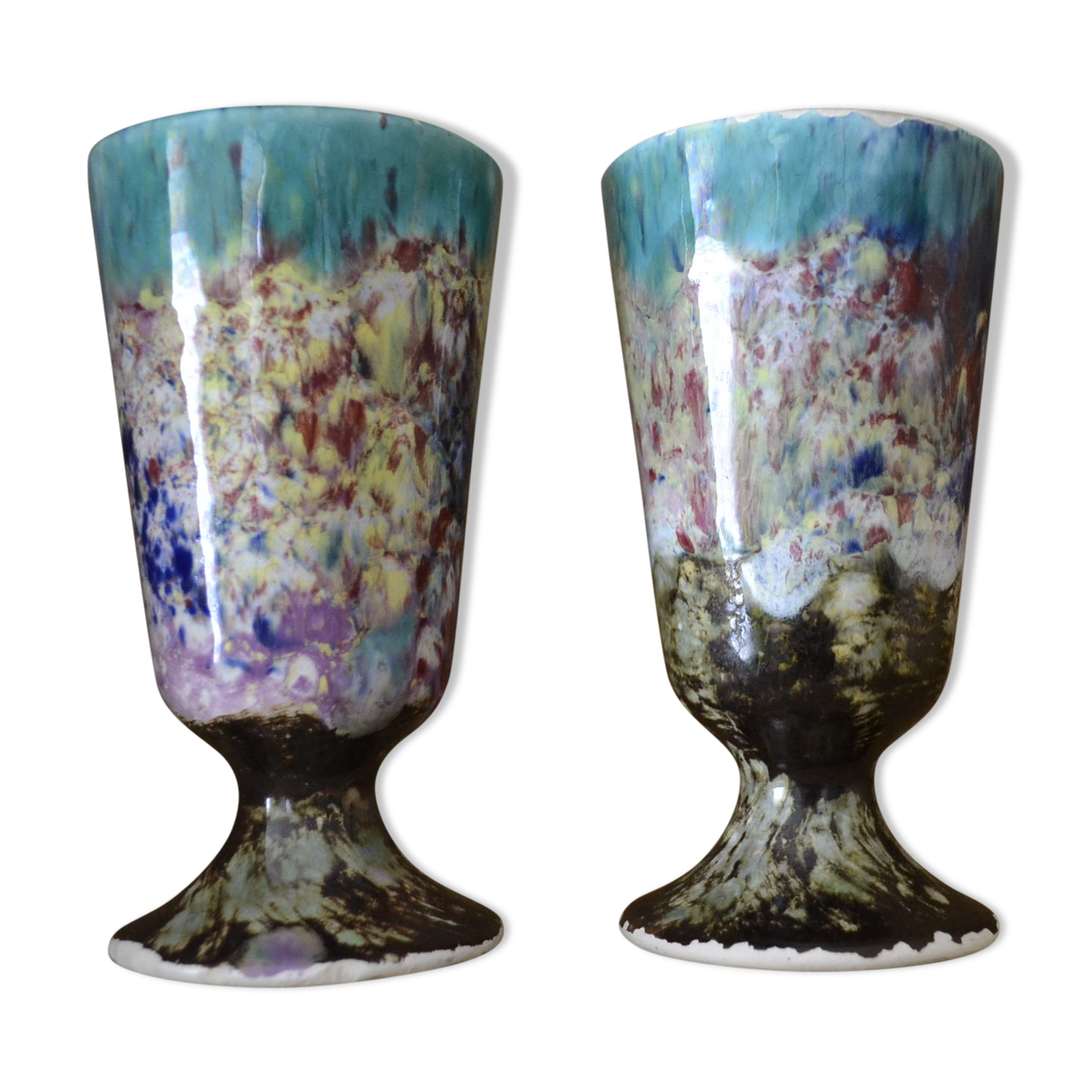 Multicolored Mazagrans of the Morvan