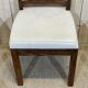 Suite of 4 teak chairs, Indian manufacture of the 1980s