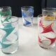 Set of 6 advertising glasses "gondolo biscuits" 1960s