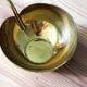 Bowl or brass catchall from the 1970s.