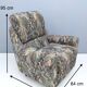 Pair of High-Quality Patterned Fabric Armchairs, Italy