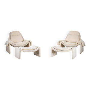 chaises et poufs P60 - vittorio