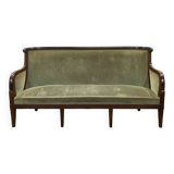 19th century Empire mahogany bench