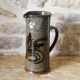 Mireille Dailer and Noël Delair enameled stoneware pitcher - Blanot
