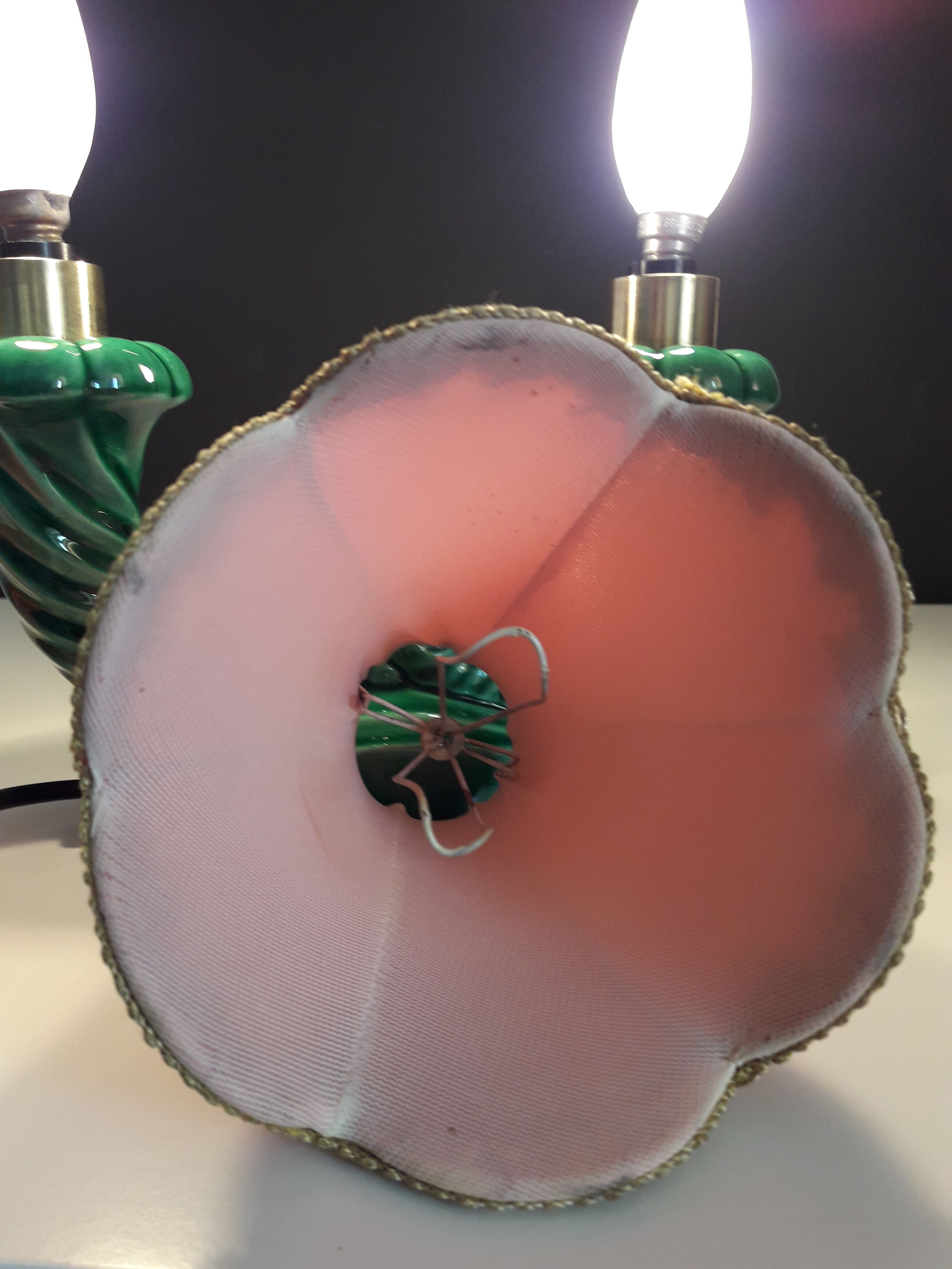 Ceramic table lamp 50s