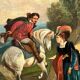 Tableau « Scène romantique ».