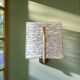 Murano glass modernist wall sconce lamp