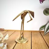 Brass heron