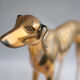 Statue vintage, big dog brass sculpture, dog statue, Greyhound, whippet, greyhound, interior decorating, home décor