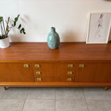 Vintage teak enfilade from the 1960s.