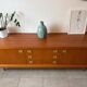 Vintage teak enfilade from the 1960s.