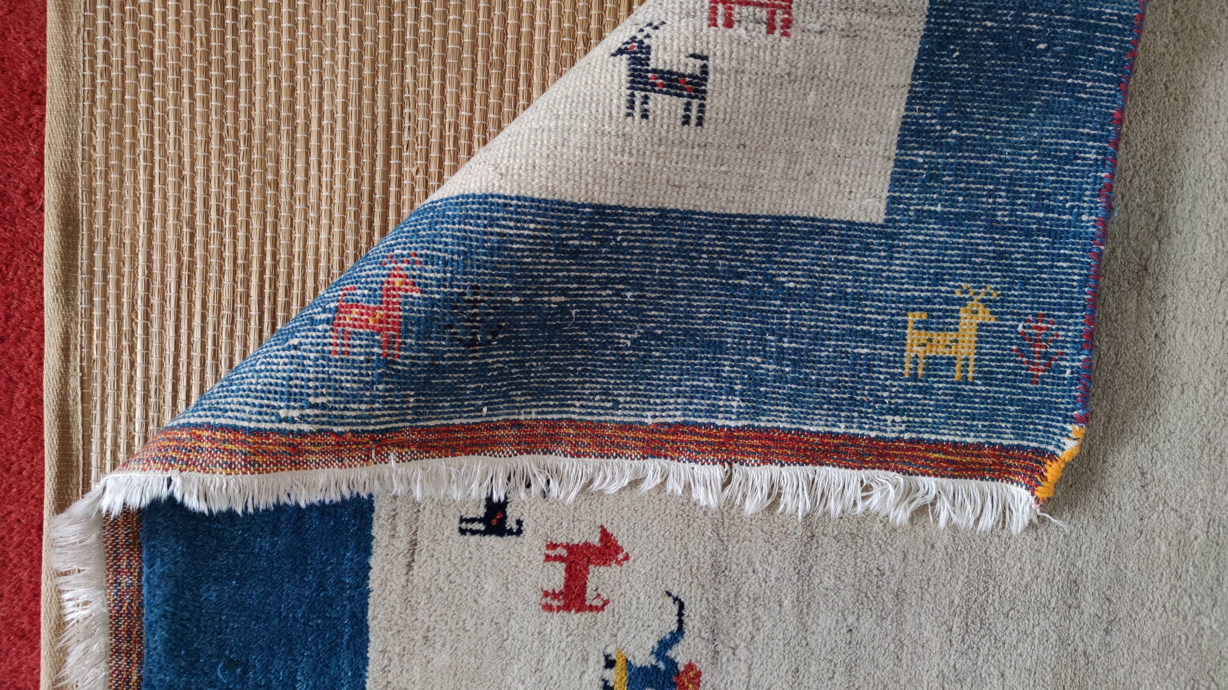 Indo-gabbeh carpet 190 x120 cm