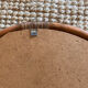 Miroir rotin vintage