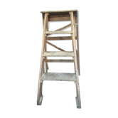 Wooden stepladder