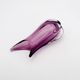 Murano Sommerso Vase Sculptural Organic Amethyst