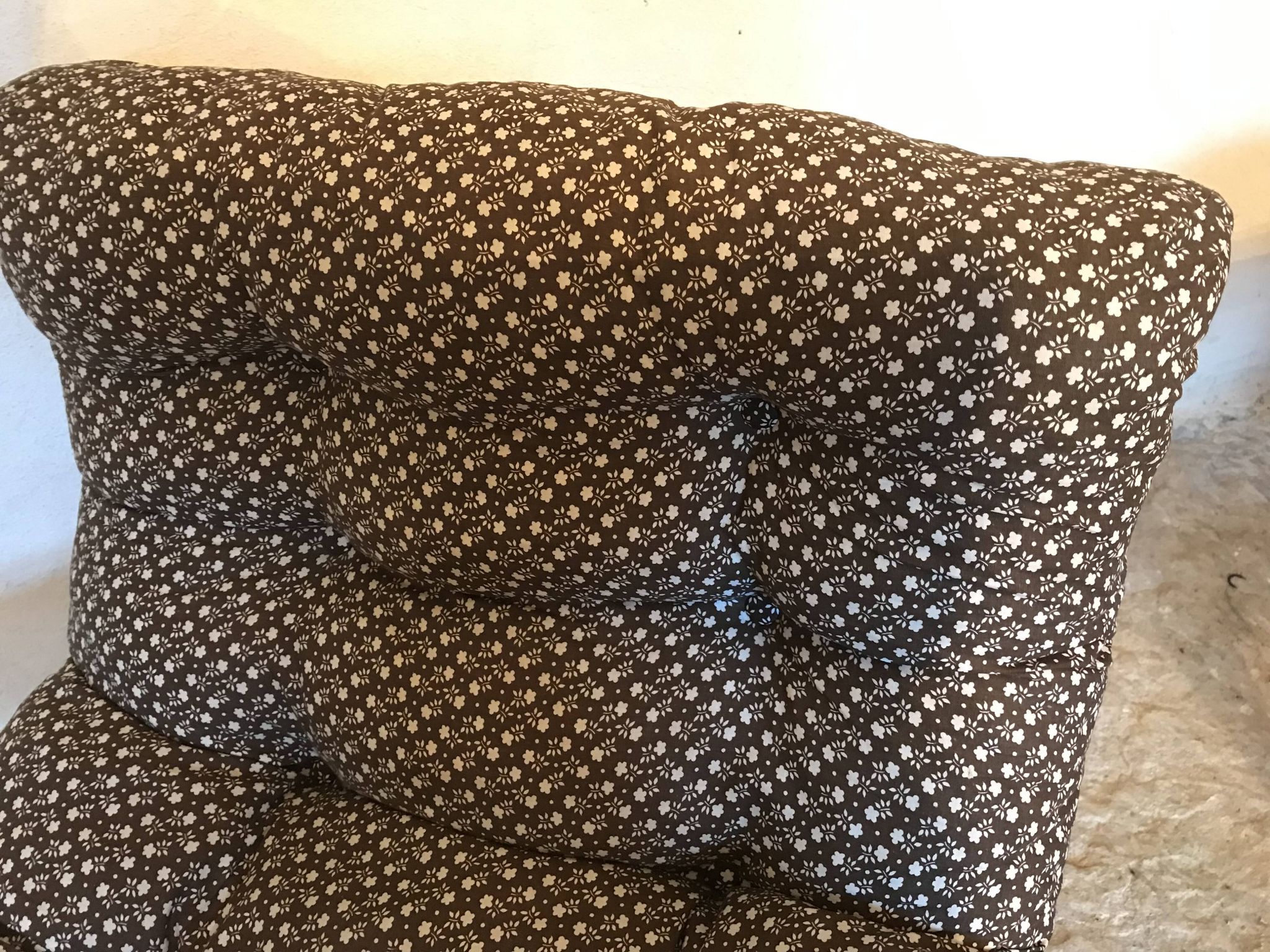 Vintage armchair in pine 1980's