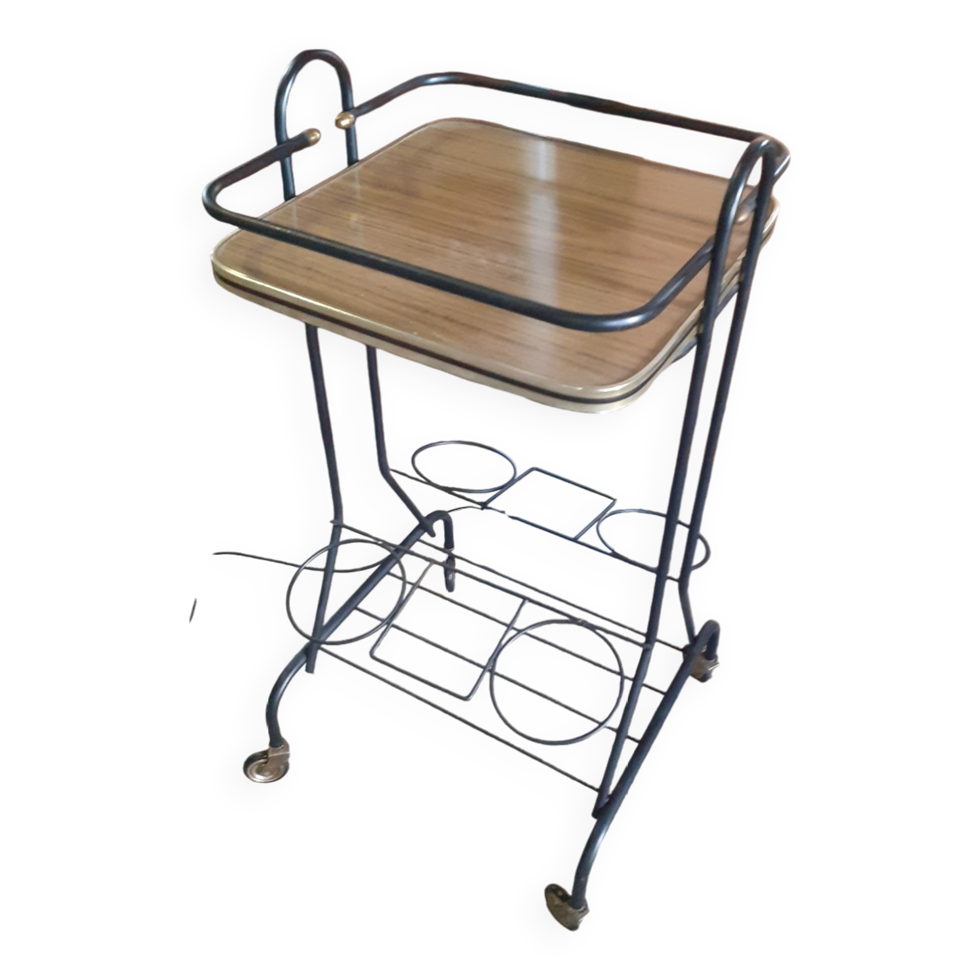 Vintage serving trolley