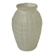 Molded glass vase press art deco period