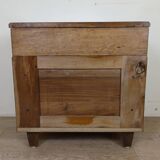 Very pretty Renaissance style display case in solid walnut circa 1850