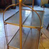 Foldable trolley on wheels