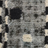 Black & beige turkish runner rug 72x284cm